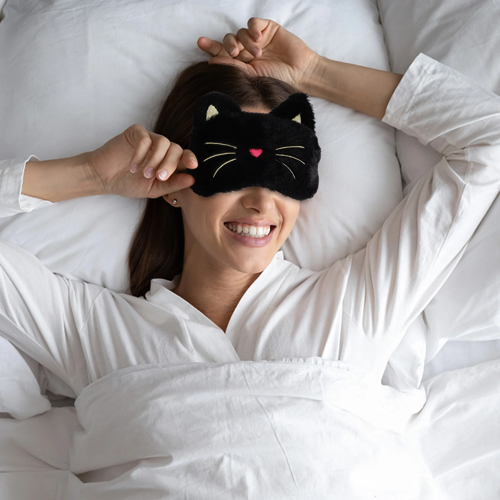 1Set Heating Eye Mask USB Powered Magnetic Sleep Patch Arc Nose Shape Adjustable Elastic Band for Eye Fatigue Relief Travel
1Set Heating Eye Mask USB Powered Magnetic Sleep Patch Arc Nose Shape Adjustable Elastic Band for Eye Fatigue Relief Travel