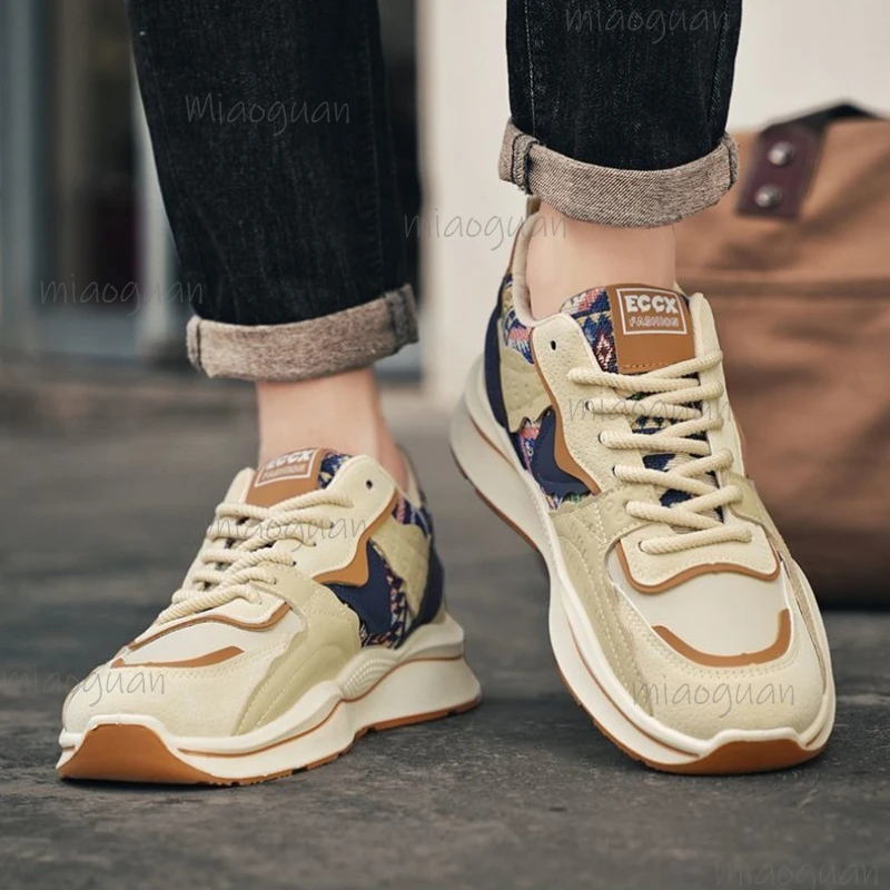 Мужские модные кроссовки: новые повседневные кроссовки на толстой платформе для бега и активного отдыха, удобные, дышащие, вулканизированные.
Мужские модные кроссовки: новые повседневные кроссовки на толстой платформе для бега и активного отдыха, удобные, дышащие, вулканизированные.