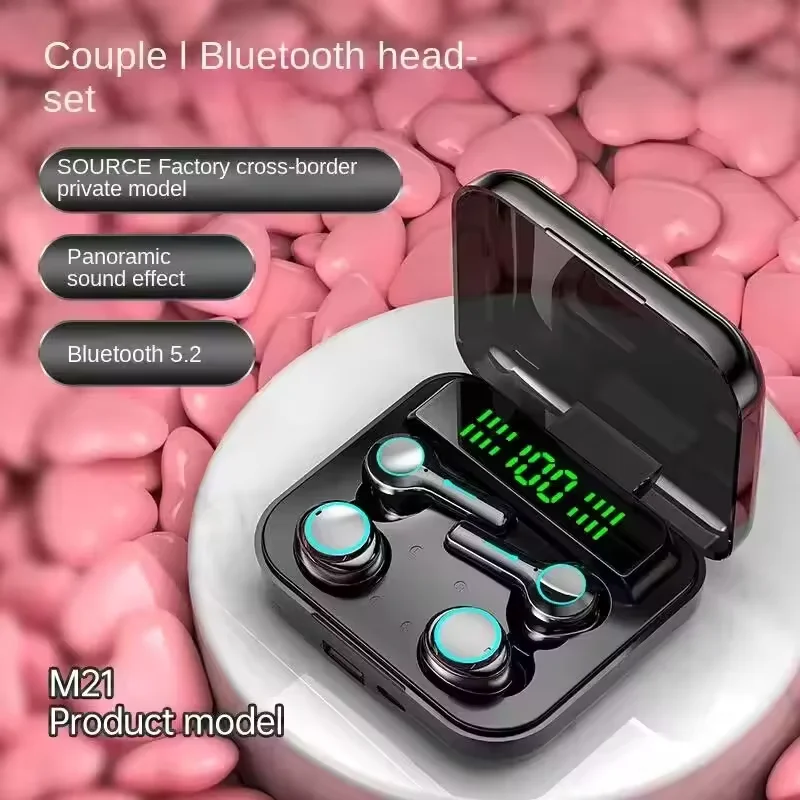 M21 Bluetooth беспроводные наушники с высокой конфигурацией и шумоподавлением в ухе и низкой задержкой для удобного спортивного стиля VS M56
M21 Bluetooth беспроводные наушники с высокой конфигурацией и шумоподавлением в ухе и низкой задержкой для удобного спортивного стиля VS M56