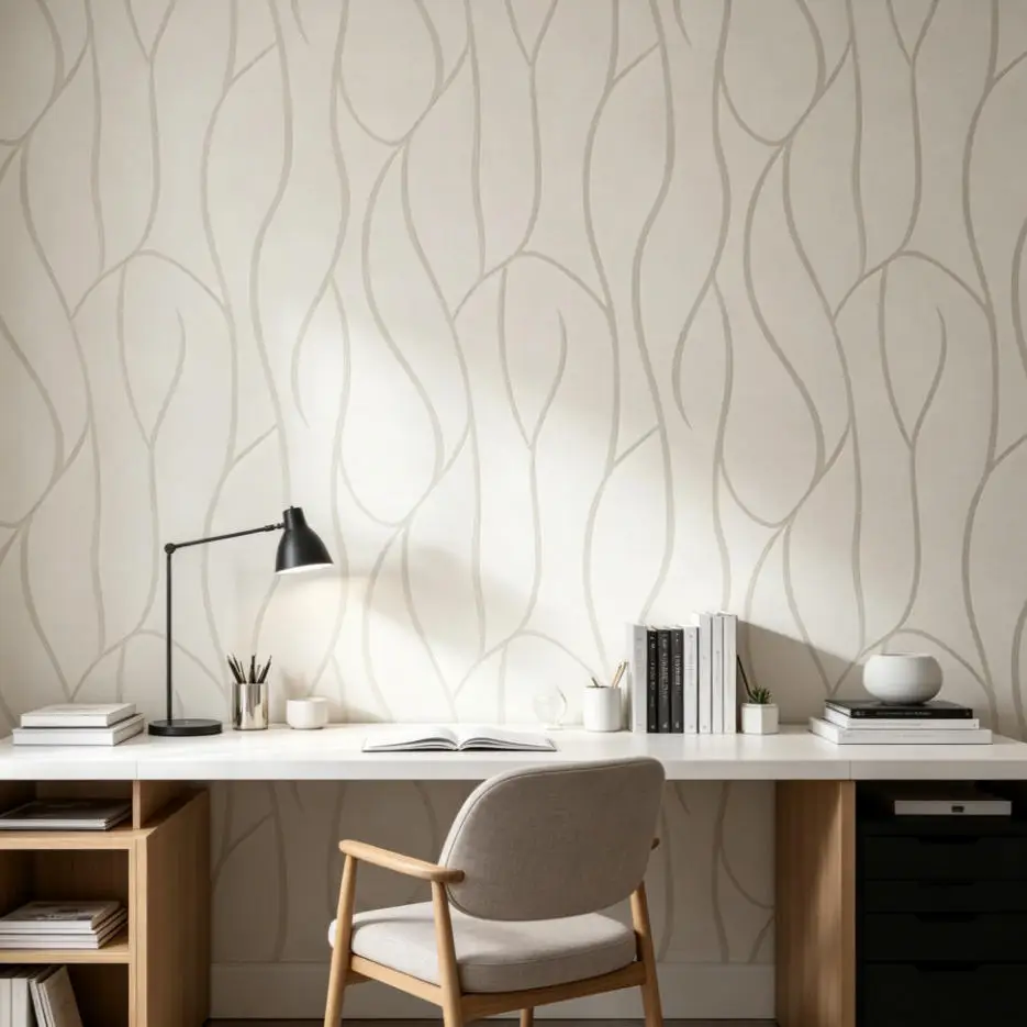 Background Wallpaper 53cm Wall Sticker Moisture-proof Non-woven Bedroom Curve Stripes European Modern Room Decoration Wallpape
Background Wallpaper 53cm Wall Sticker Moisture-proof Non-woven Bedroom Curve Stripes European Modern Room Decoration Wallpape
