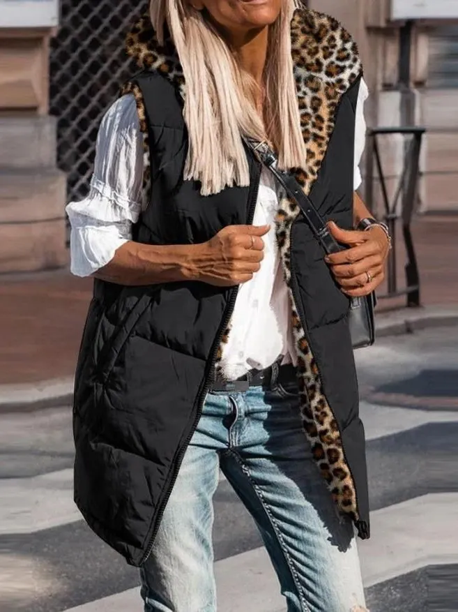 Casual Loose Svel Vest Women's Street Sle Loose Fit Zipper Design No Brand ort Outerwear Spring Season
Casual Loose Svel Vest Women's Street Sle Loose Fit Zipper Design No Brand ort Outerwear Spring Season