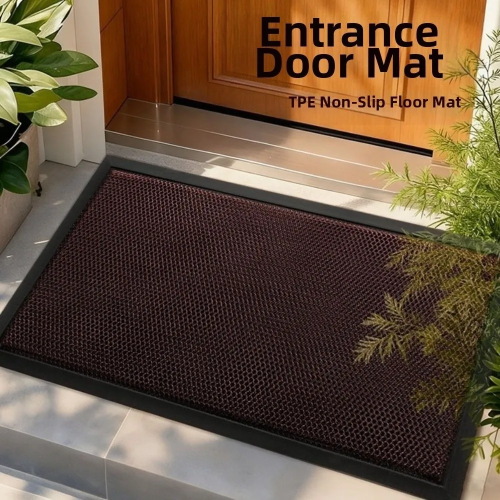 Коврик для входной двери, нескользящий, эластичный, утолщенный, износостойкий, сетчатый, для сбора грязи, водонепроницаемый, для пола, для офиса, приветственный
Коврик для входной двери, нескользящий, эластичный, утолщенный, износостойкий, сетчатый, для сбора грязи, водонепроницаемый, для пола, для офиса, приветственный