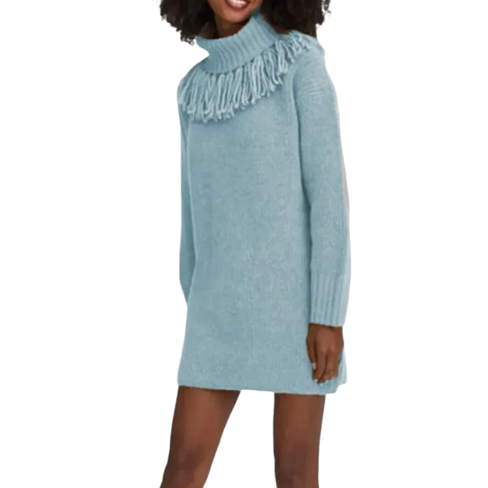 Elegant and Fashionable Positioning: Flower Print Cross Neck Off Shoulder Dress, Autumn Fashion Women's Hanging Neck Dress
Elegant and Fashionable Positioning: Flower Print Cross Neck Off Shoulder Dress, Autumn Fashion Women's Hanging Neck Dress