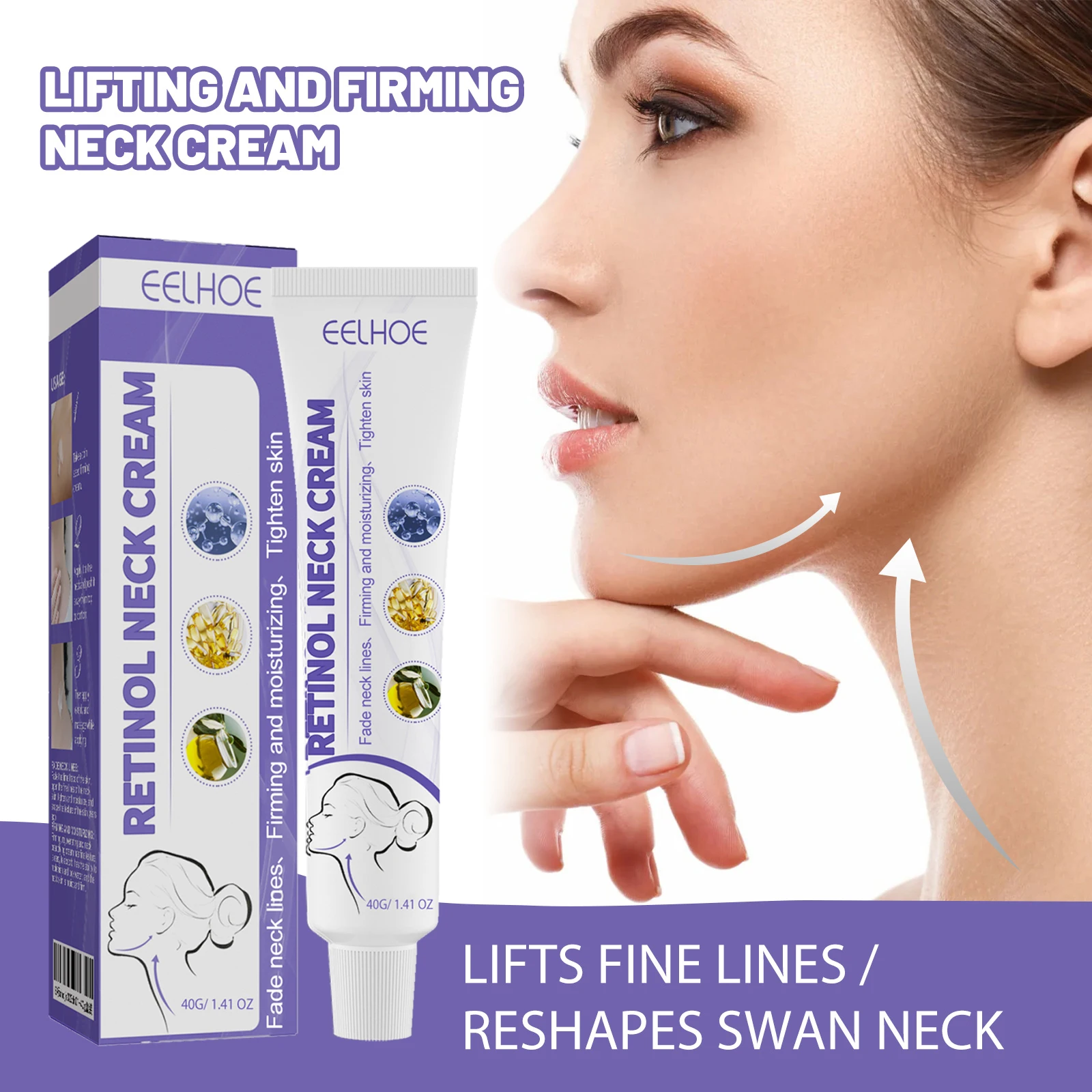 EELHOE Retinol Neck Cream Fades Neck Lines Moisturizes Tightens Neck Balanced Skin Neck Massage Cream Versatile Adaptability
EELHOE Retinol Neck Cream Fades Neck Lines Moisturizes Tightens Neck Balanced Skin Neck Massage Cream Versatile Adaptability