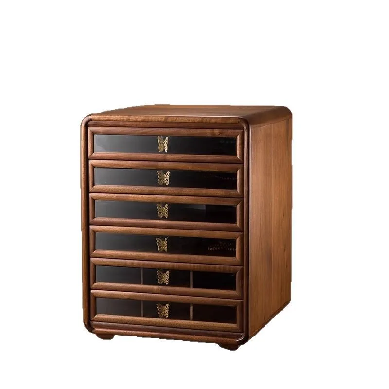 Black walnut solid wood storage cabinet, drawer type household locker, multi-layer dust storage cabinet
Black walnut solid wood storage cabinet, drawer type household locker, multi-layer dust storage cabinet