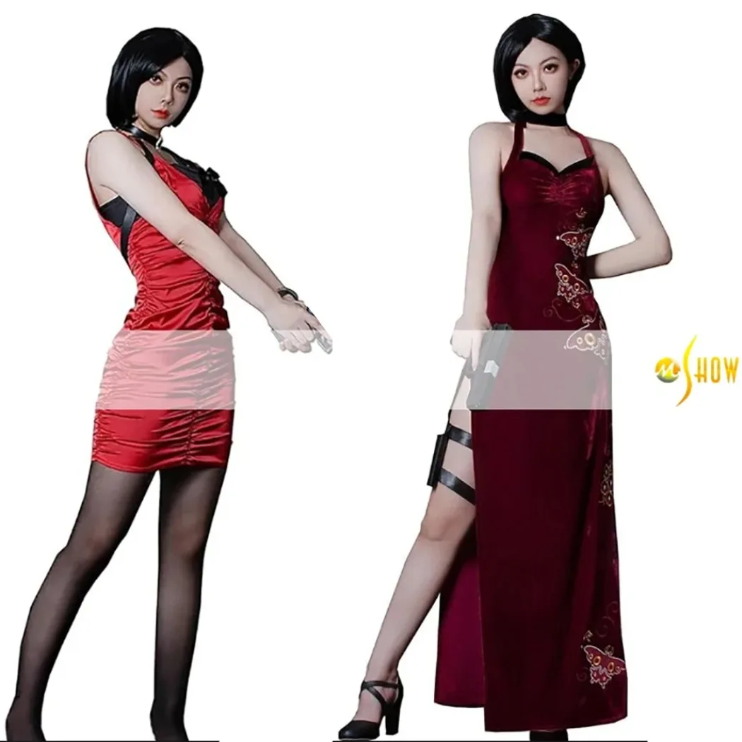 RE4 Remake Ada Wong Cosplay Costume Red Ada Wong Dress Cheongsam for Halloween
RE4 Remake Ada Wong Cosplay Costume Red Ada Wong Dress Cheongsam for Halloween