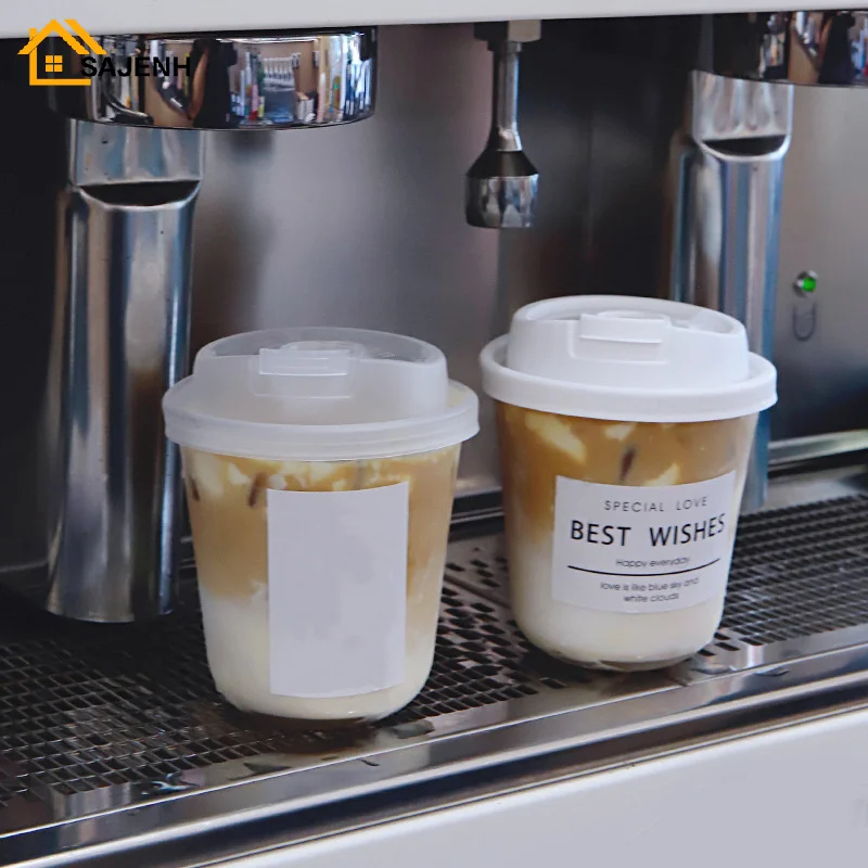 50pcs Transparent Coffee Cups With Lids U-shaped Disposable Cups For Hot Drink Milk Tea Takeaway Beverage Cups
50pcs Transparent Coffee Cups With Lids U-shaped Disposable Cups For Hot Drink Milk Tea Takeaway Beverage Cups