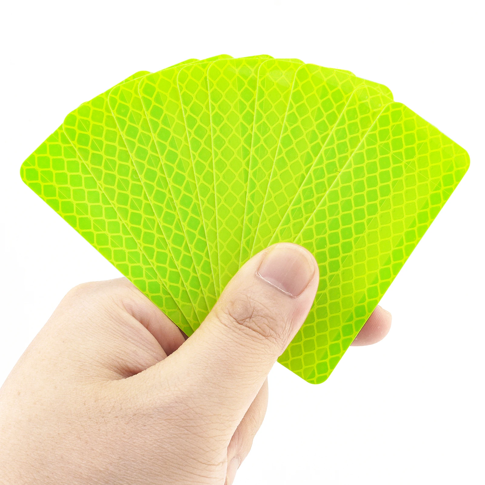 10pcs Motorcycle Helmet Warning Reflective Stickers Green Night Safety Driving Decorative Strips Sticker Tape Bicycle Car Decals
10pcs Motorcycle Helmet Warning Reflective Stickers Green Night Safety Driving Decorative Strips Sticker Tape Bicycle Car Decals
