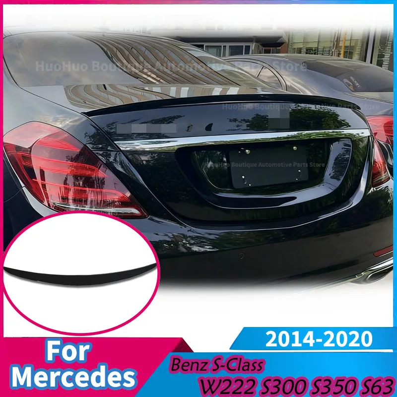 Rear Roof Lip Spoiler for Mercedes Benz S-Class W222 S300 S350 S400 S500 S550 S63 2014-2020 Trunk Wing Lip Automobiles Parts
Rear Roof Lip Spoiler for Mercedes Benz S-Class W222 S300 S350 S400 S500 S550 S63 2014-2020 Trunk Wing Lip Automobiles Parts