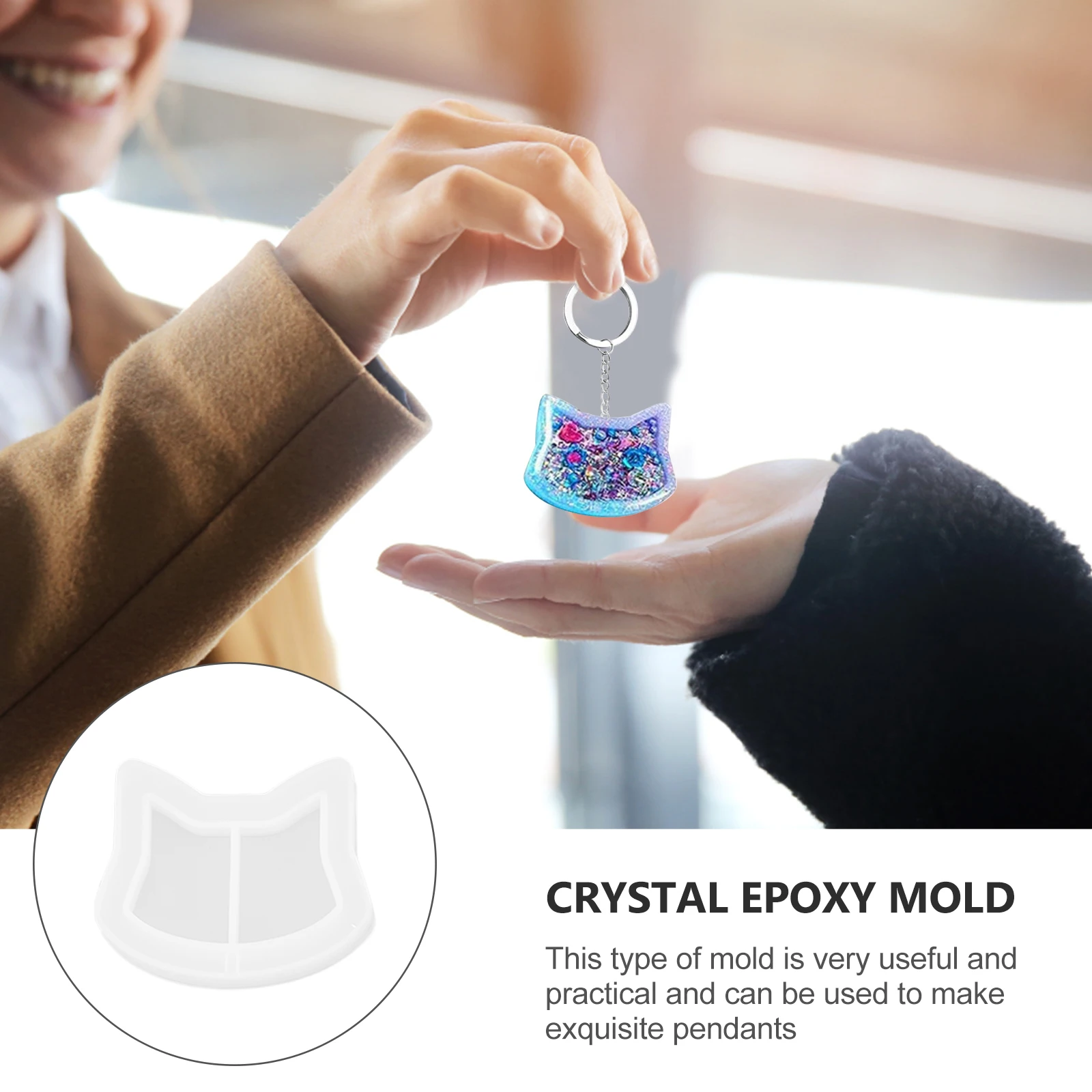 Pendant Silicone Mold for DIY Accessories Crystal Epoxy Resin Craft Making Tools High Quality Flexible Easy Clean for DIY
Pendant Silicone Mold for DIY Accessories Crystal Epoxy Resin Craft Making Tools High Quality Flexible Easy Clean for DIY