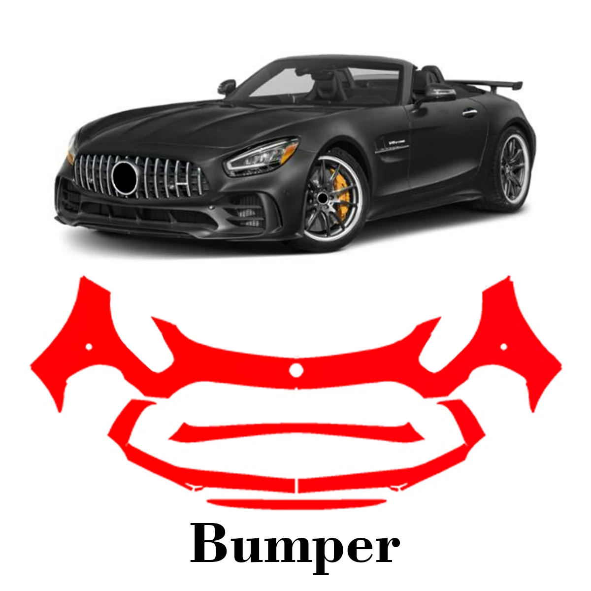 Car Precut Paint Protection Film Front Bumper Anti-scratch Exterior TPU PPF For Mercedes Benz AMG GT-R 2017-2020
Car Precut Paint Protection Film Front Bumper Anti-scratch Exterior TPU PPF For Mercedes Benz AMG GT-R 2017-2020