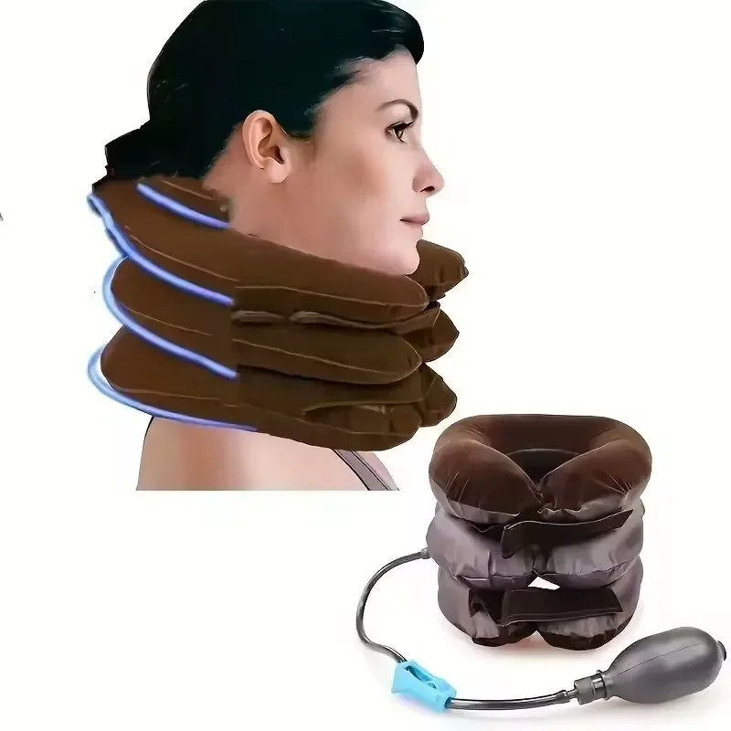1 Piece Single Tube Semi-Plush Air Cervical Massage Relaxation Pillow, Effective Neck Relaxation, Suitable for Men and Women - M
1 Piece Single Tube Semi-Plush Air Cervical Massage Relaxation Pillow, Effective Neck Relaxation, Suitable for Men and Women - M