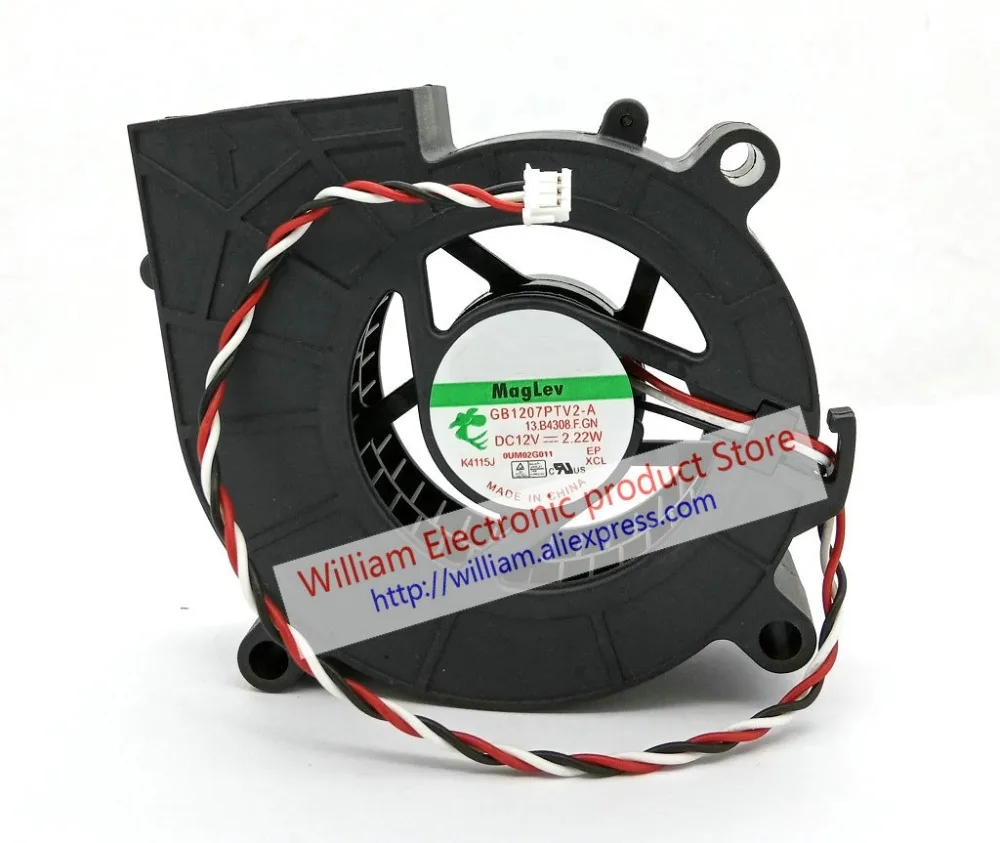 Новый охлаждающий вентилятор для проектора GB1207PTV2-A F.GN DC12V 2,22 Вт 70*25 мм 3-линейный сигнал тахометра
Новый охлаждающий вентилятор для проектора GB1207PTV2-A F.GN DC12V 2,22 Вт 70*25 мм 3-линейный сигнал тахометра