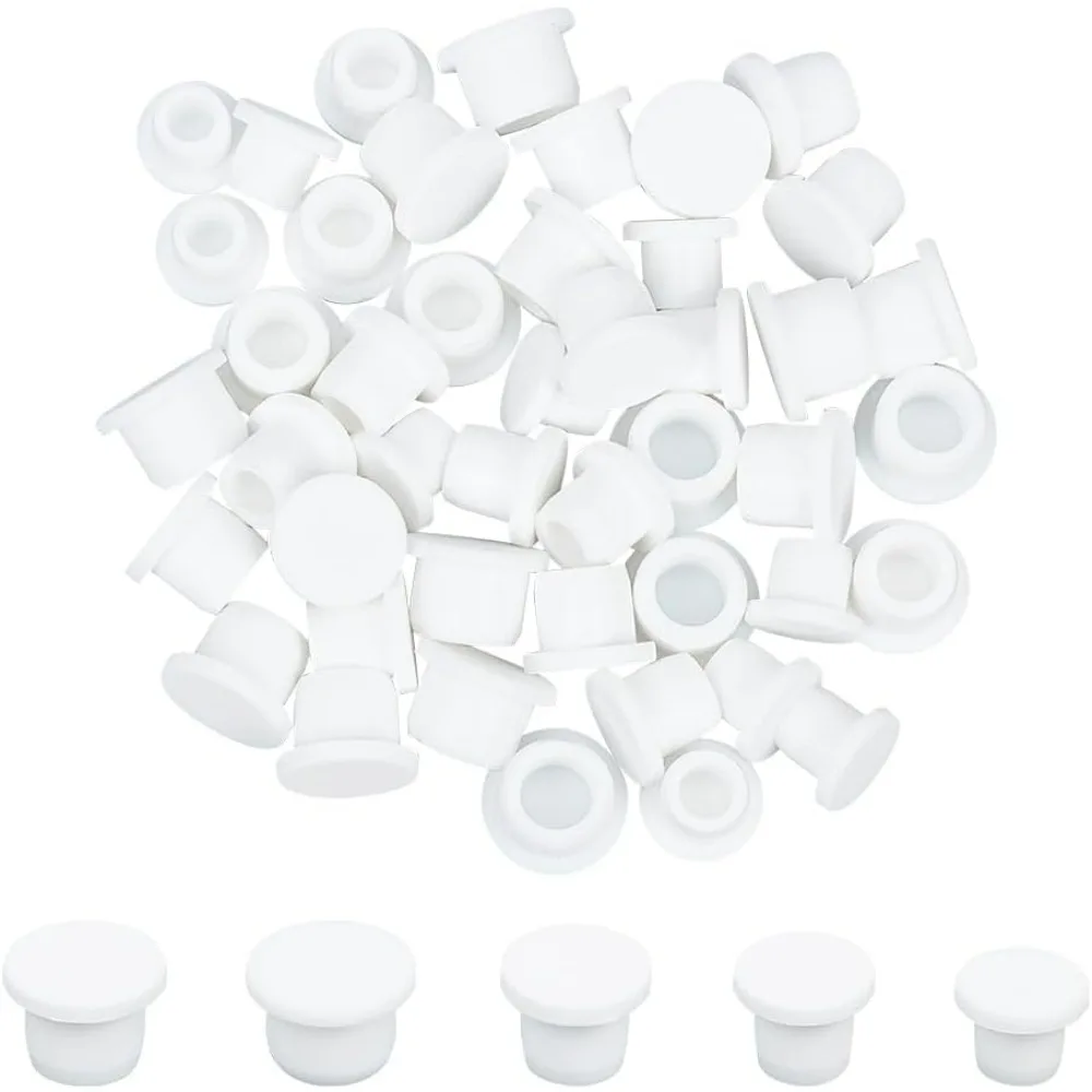 50PCS 5 Sizes Silicone Salt and Pepper Shaker Rubber Stoppers 10mm 11mm 12mm 13mm 14mm Diameter Replacement Plug Bottle Corks
50PCS 5 Sizes Silicone Salt and Pepper Shaker Rubber Stoppers 10mm 11mm 12mm 13mm 14mm Diameter Replacement Plug Bottle Corks