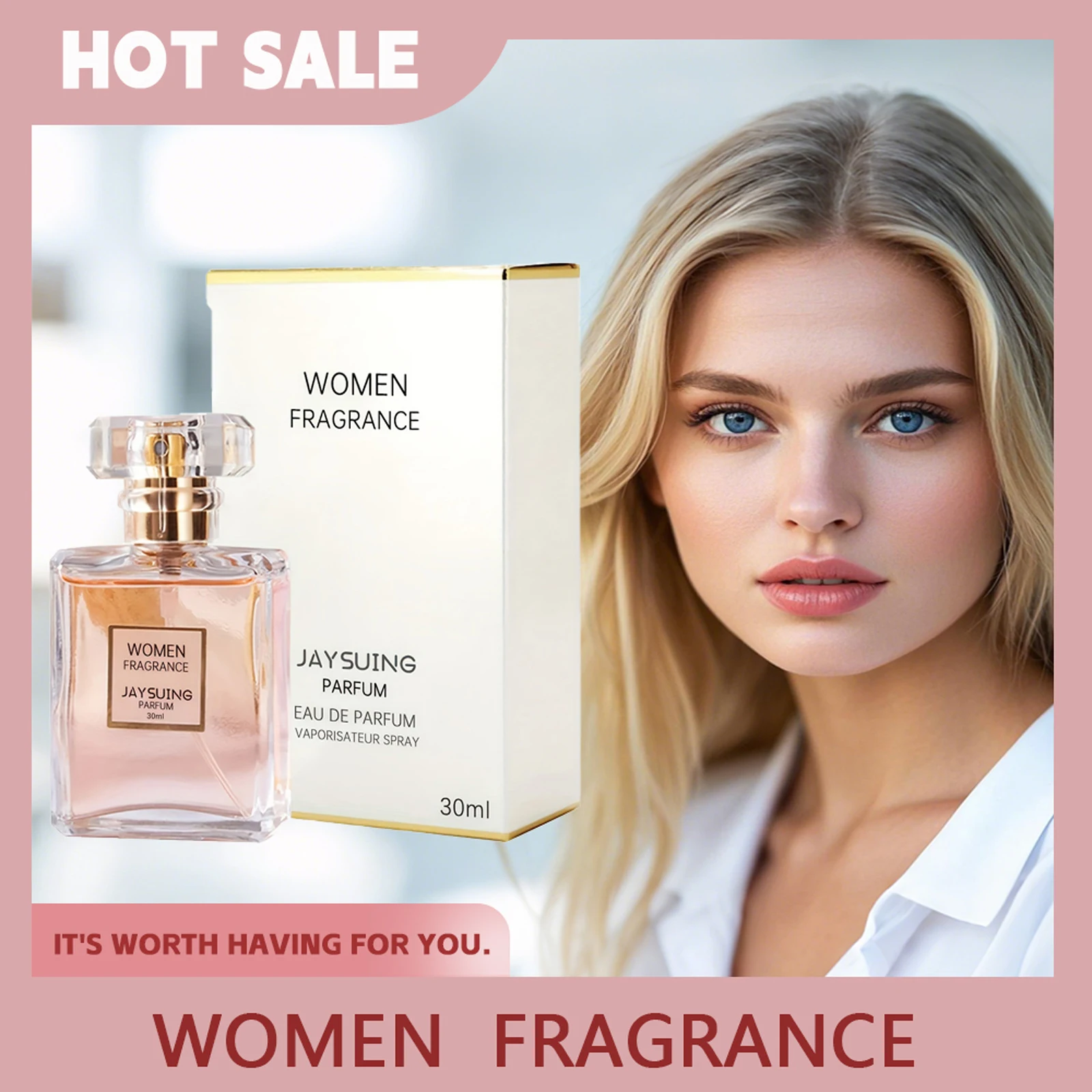 Rose Perfume Spray Girl Durable Jasmine Perfume Romantic Sweet Self-confidence Charming Floral Dating Essential.
Rose Perfume Spray Girl Durable Jasmine Perfume Romantic Sweet Self-confidence Charming Floral Dating Essential.