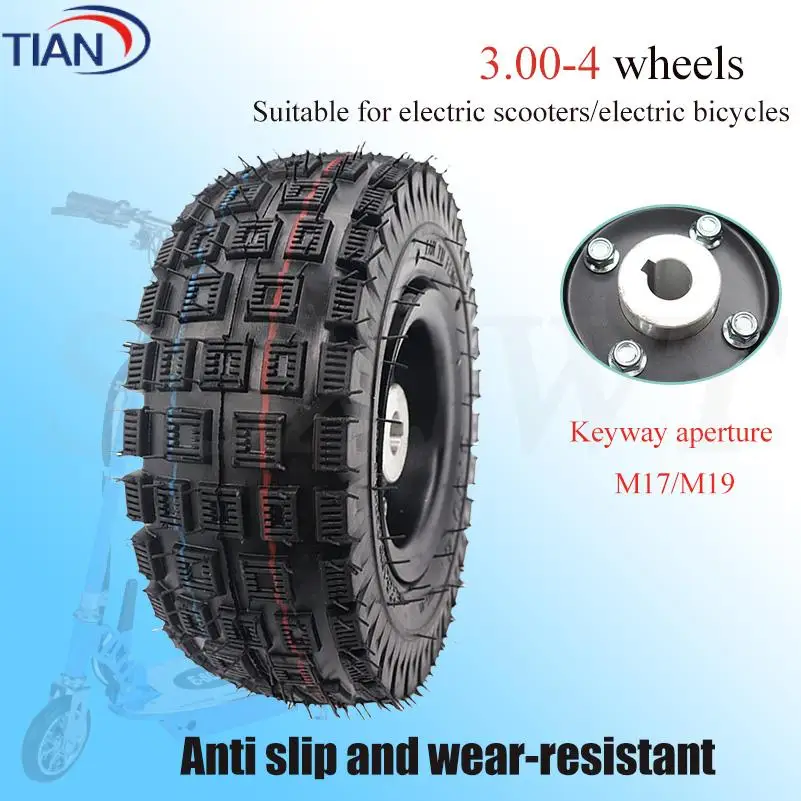 3.00-4 Electric Scooter Front Wheel with Tyre Alloy Rim Hub and Inner Tube Wheels Gas Scooter Bike
3.00-4 Electric Scooter Front Wheel with Tyre Alloy Rim Hub and Inner Tube Wheels Gas Scooter Bike