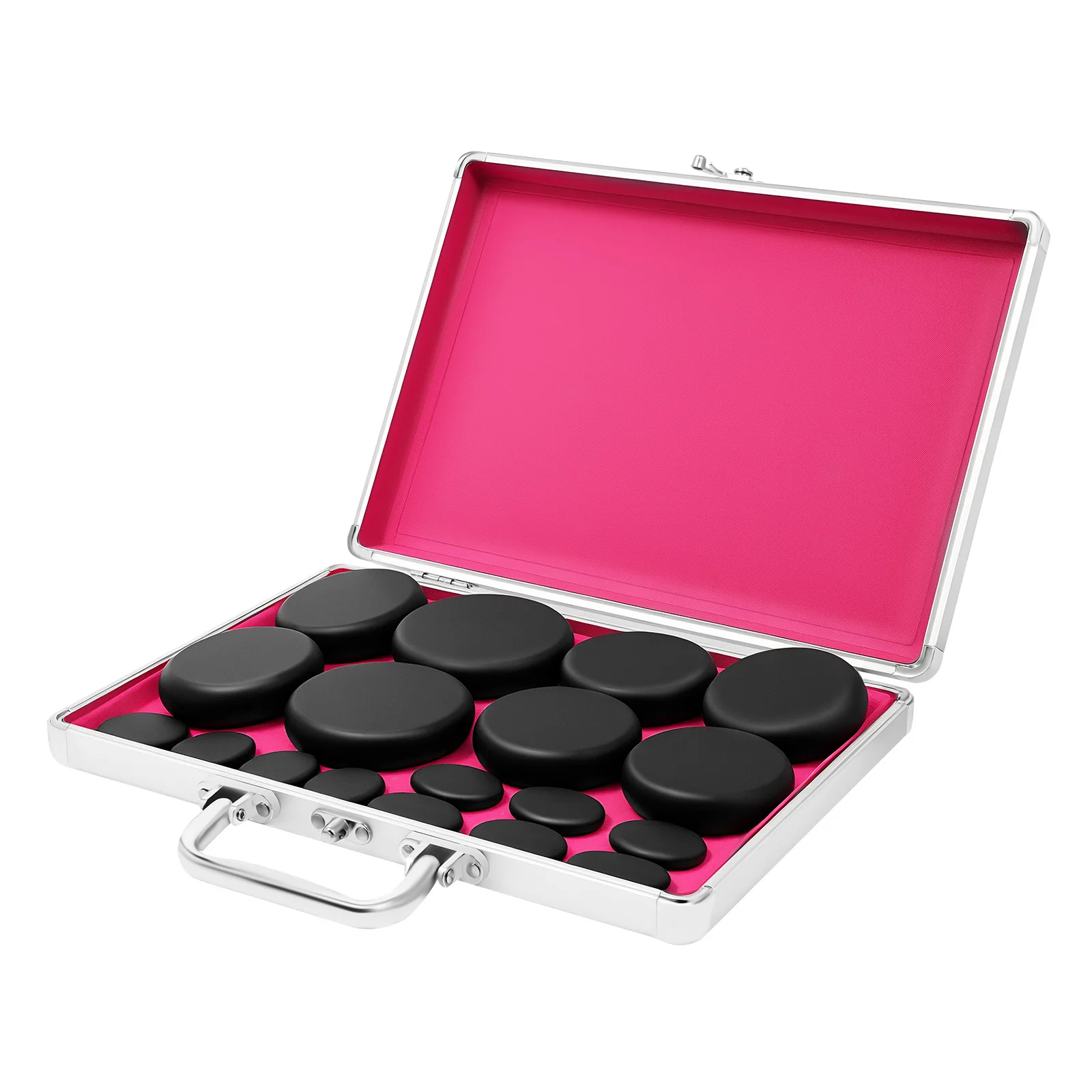 Hot Stones Massage Set W/ Heater Box, 16 Essential Massage Stones for Salon& Home Spa, Relaxing, Healing, Pain Relief
Hot Stones Massage Set W/ Heater Box, 16 Essential Massage Stones for Salon& Home Spa, Relaxing, Healing, Pain Relief