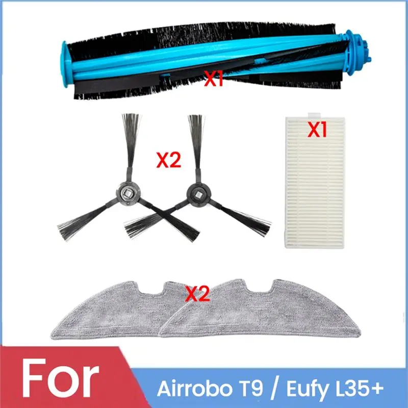 Эффективная-6 шт. основная щетка, боковая щетка, фильтр Hepa, подушечки для швабры для Airrobo T9/Eufy L35+, вакуумные насадки
Эффективная-6 шт. основная щетка, боковая щетка, фильтр Hepa, подушечки для швабры для Airrobo T9/Eufy L35+, вакуумные насадки
