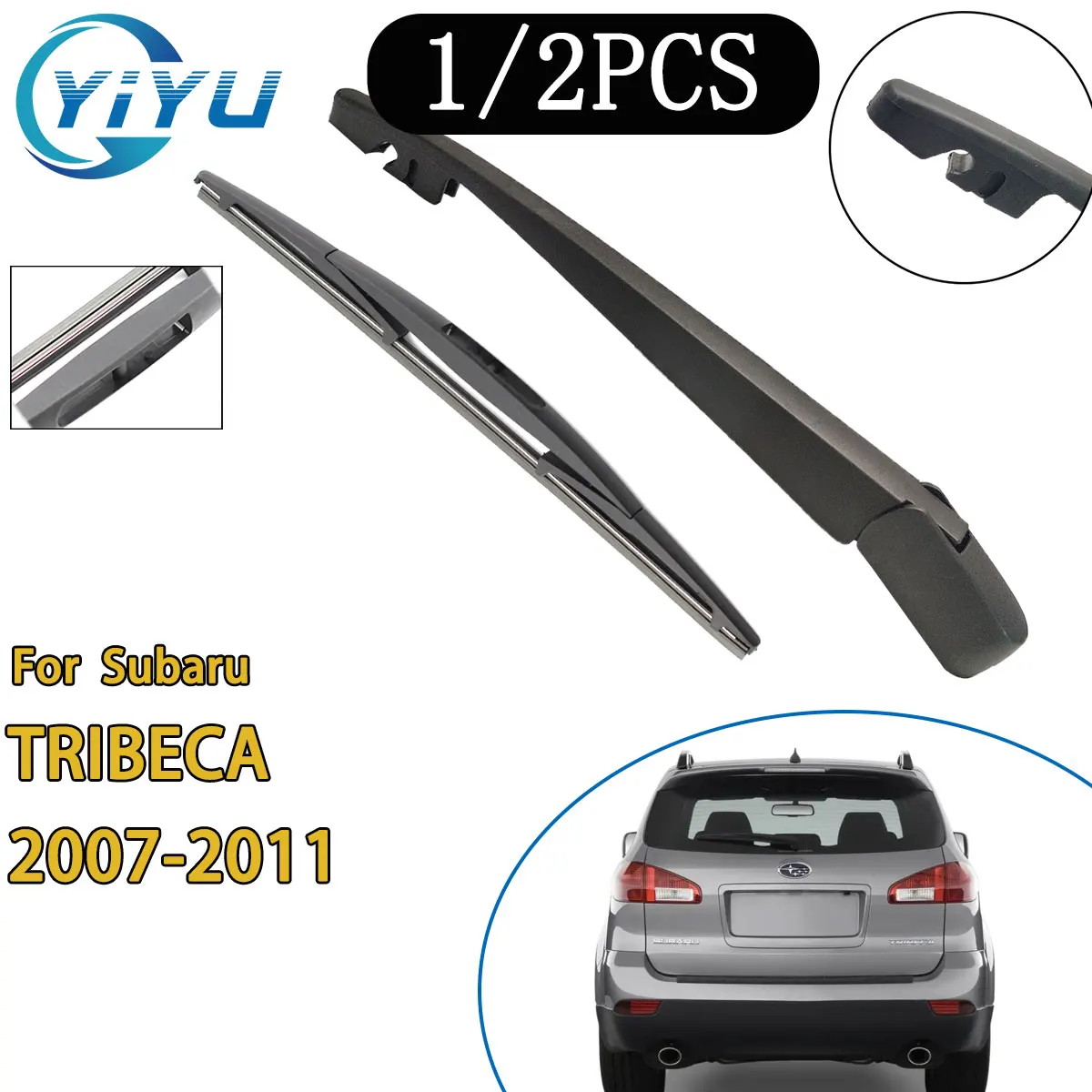 Щетка стеклоочистителя заднего стекла автомобиля для Subaru TRIBECA 2007-2011, автомобильные аксессуары, аксессуары
Щетка стеклоочистителя заднего стекла автомобиля для Subaru TRIBECA 2007-2011, автомобильные аксессуары, аксессуары