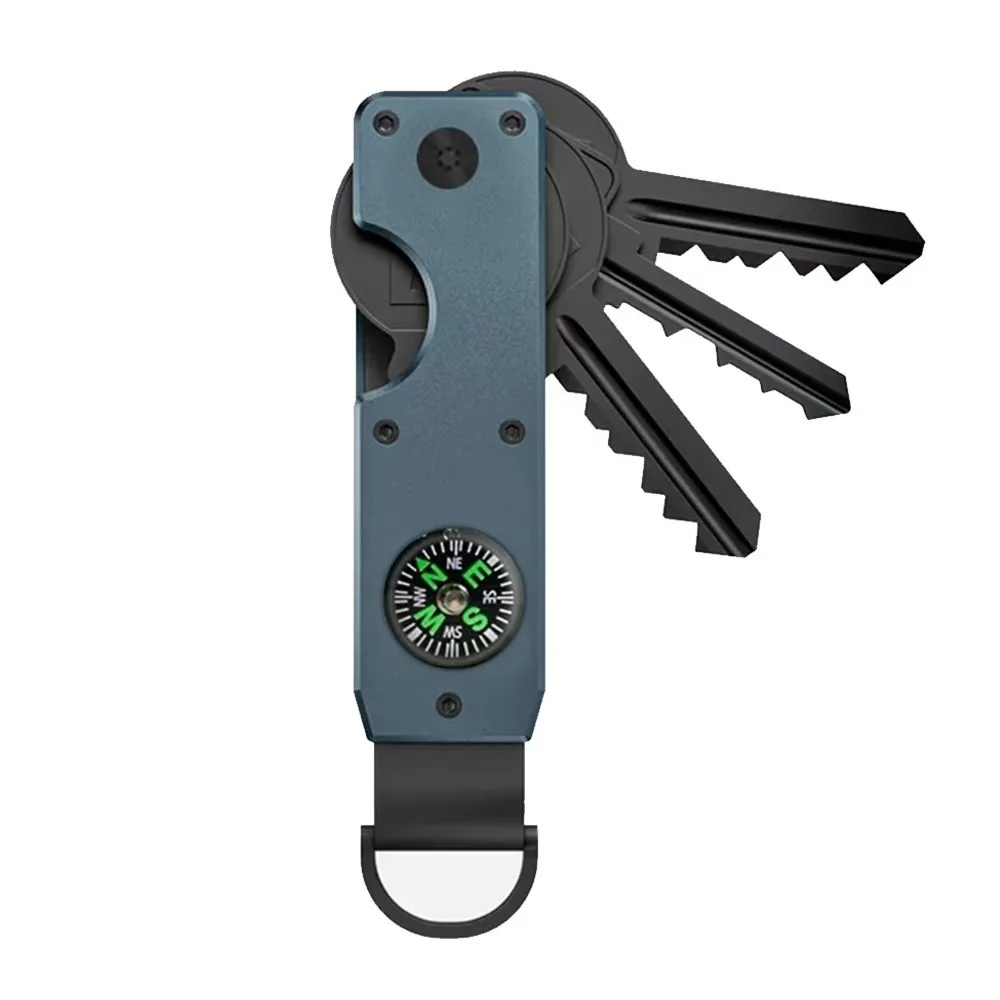 Smart Metal Compass Key Organizer Holds 2-6 Keys Minimalist Key Case Holder Compact Keys Bag
Smart Metal Compass Key Organizer Holds 2-6 Keys Minimalist Key Case Holder Compact Keys Bag