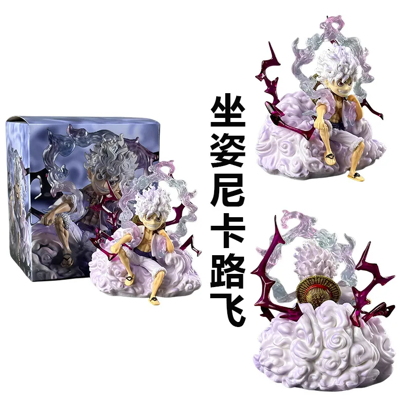 10cm One Piece Luffy Anime Figure Four Emperors Monkey D. Luffy Action Figure Sun God Nika Gear 5 Luffy Figurines Model Doll Toy
10cm One Piece Luffy Anime Figure Four Emperors Monkey D. Luffy Action Figure Sun God Nika Gear 5 Luffy Figurines Model Doll Toy