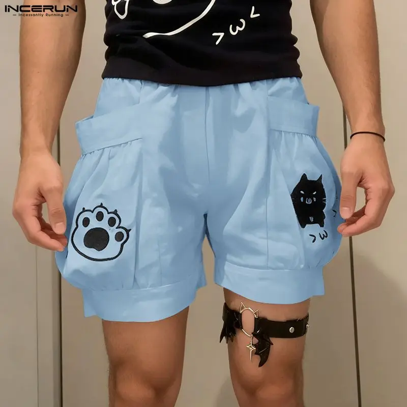 INCERUN Men Shorts Printing Elastic Waist Joggers Men Bottoms Streetwear Summer Pockets 2026 Loose Fashion Casual Shorts For Man
INCERUN Men Shorts Printing Elastic Waist Joggers Men Bottoms Streetwear Summer Pockets 2026 Loose Fashion Casual Shorts For Man