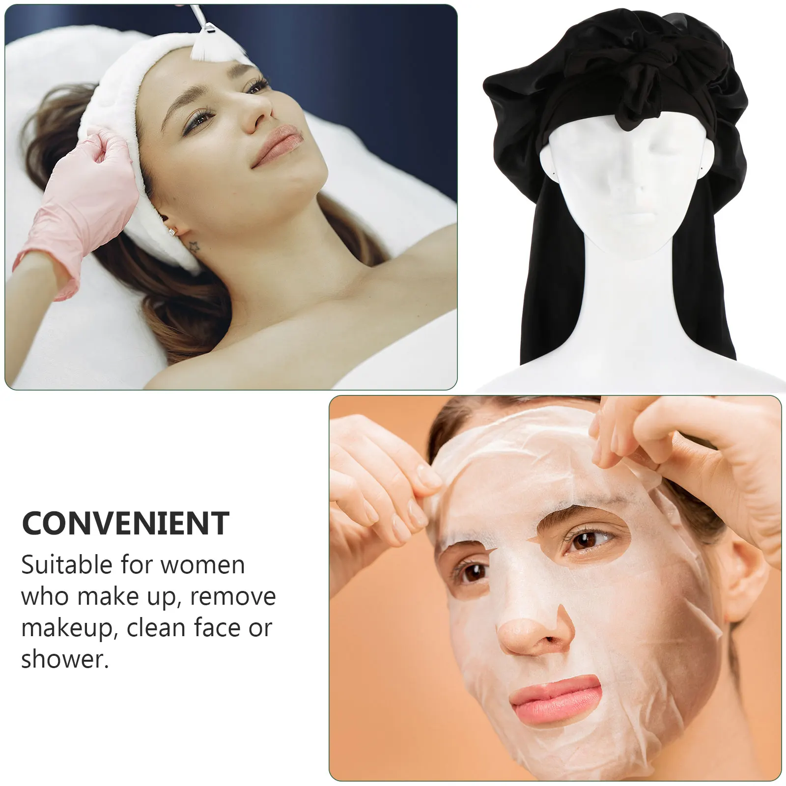 Satin Women Hair Bonnets Long Elastic Band Protection Hat Wide Brimmed Bowknot Sleep Comfortable Classic Style Satin
Satin Women Hair Bonnets Long Elastic Band Protection Hat Wide Brimmed Bowknot Sleep Comfortable Classic Style Satin
