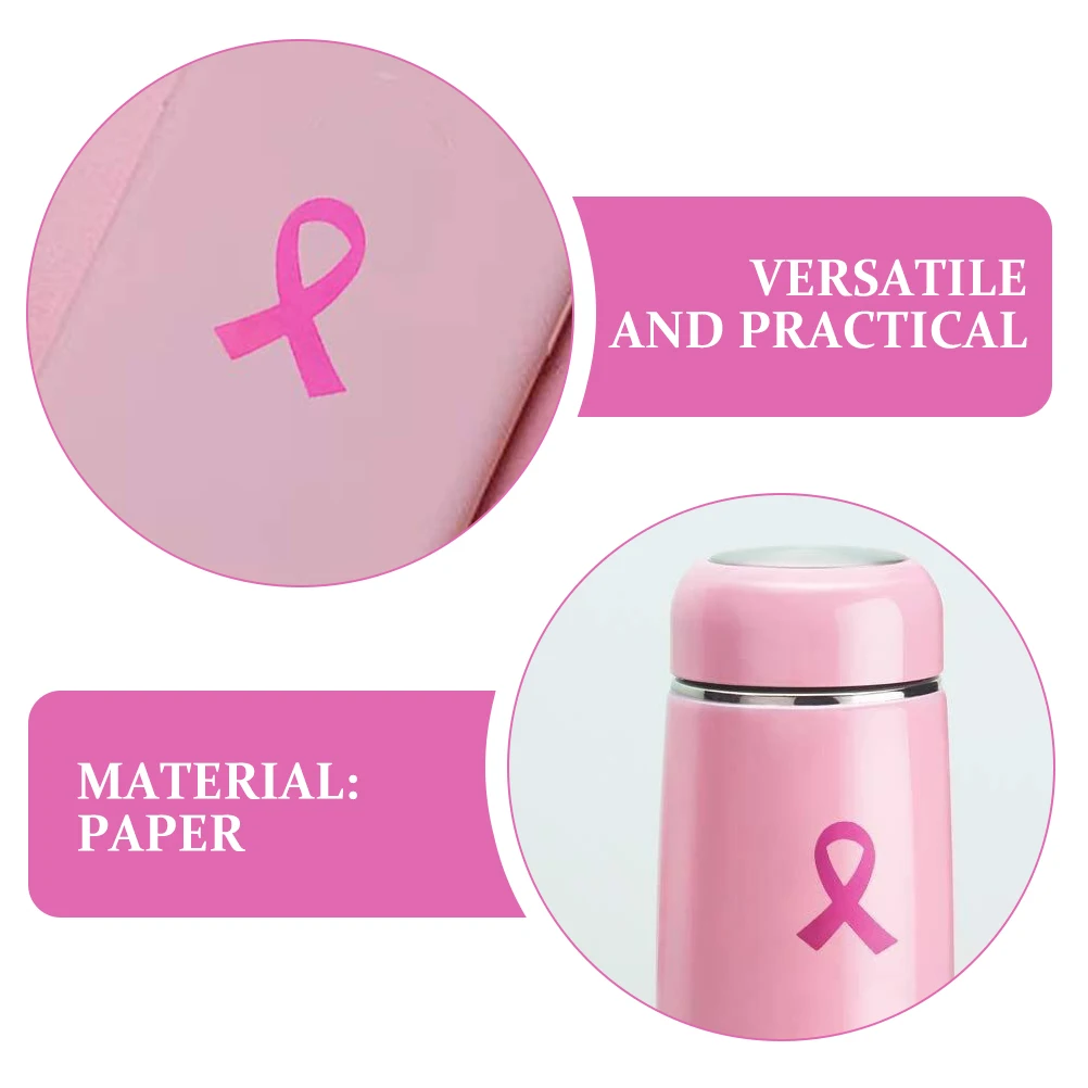 320pcs Pink Ribbon Stickers Breast Cancer Awareness Decorative Decals for Women Girls Events Public Welfare Supplies
320pcs Pink Ribbon Stickers Breast Cancer Awareness Decorative Decals for Women Girls Events Public Welfare Supplies