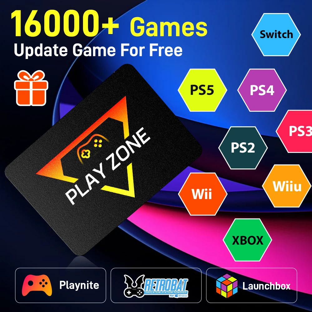 Portable 1TB Gaming SSD 80+ Emulator for PS5/PS4/Switch/XBOX/PS3/PS2 with 16191 Games Playnite&Launchbox&Retrobat for PC/Laptop
Portable 1TB Gaming SSD 80+ Emulator for PS5/PS4/Switch/XBOX/PS3/PS2 with 16191 Games Playnite&Launchbox&Retrobat for PC/Laptop