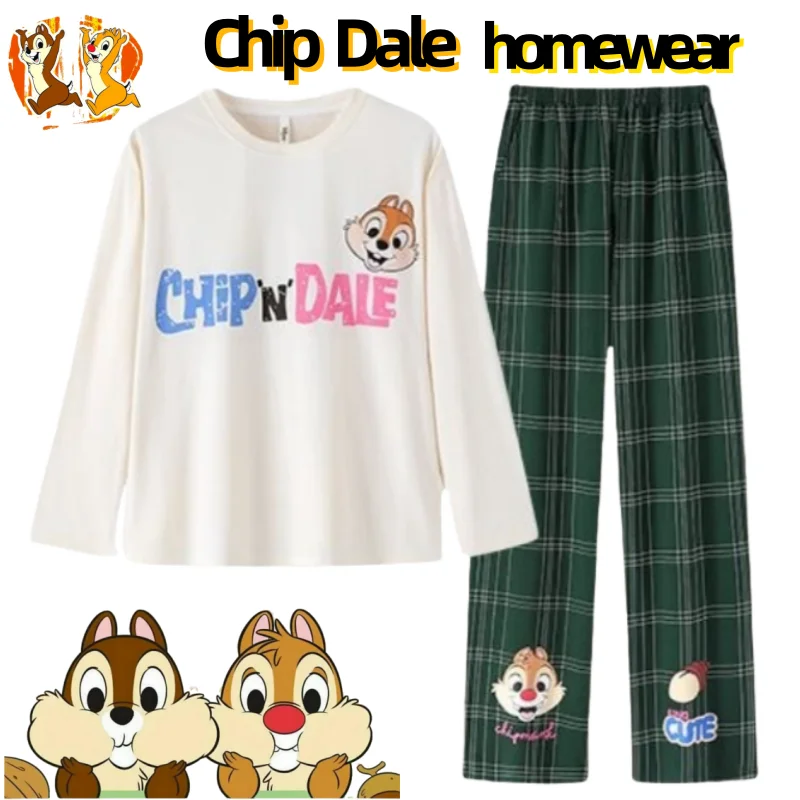 Disney Chip Dale аниме периферийная двумерная домашняя одежда для девочек, милый мультяшный мягкий и удобный пижамный комплект с длинными рукавами
Disney Chip Dale аниме периферийная двумерная домашняя одежда для девочек, милый мультяшный мягкий и удобный пижамный комплект с длинными рукавами