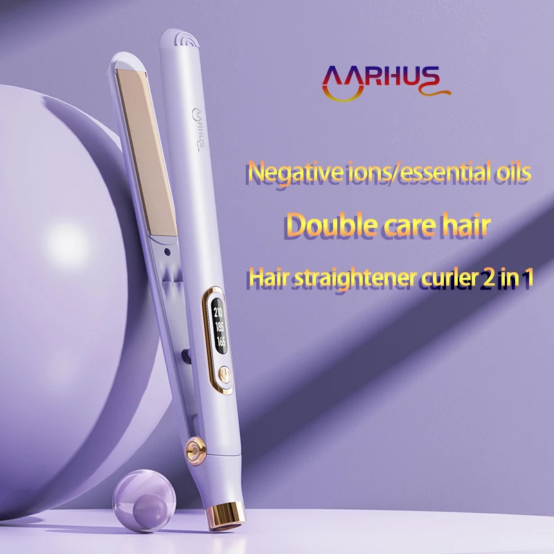High Quality Quick Heat Hair Curler Hair Straightener Negative Ion Care Essential Oil Coating Maintenance Hairdressing Tools
High Quality Quick Heat Hair Curler Hair Straightener Negative Ion Care Essential Oil Coating Maintenance Hairdressing Tools