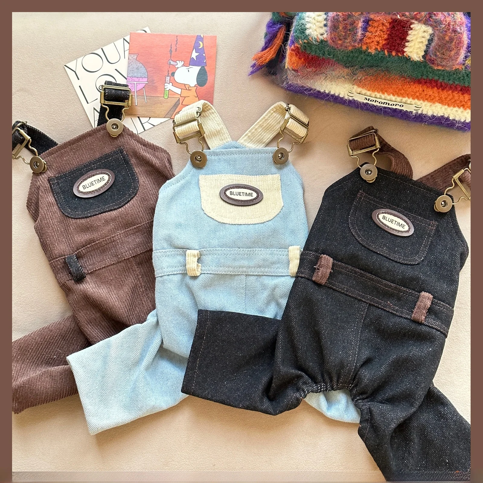 American Style Dog Jeans Pants Autumn Winter New Arrival Pet Clothes Pomeranian Yorkie Four Legged Suit Blue Time Brand
American Style Dog Jeans Pants Autumn Winter New Arrival Pet Clothes Pomeranian Yorkie Four Legged Suit Blue Time Brand