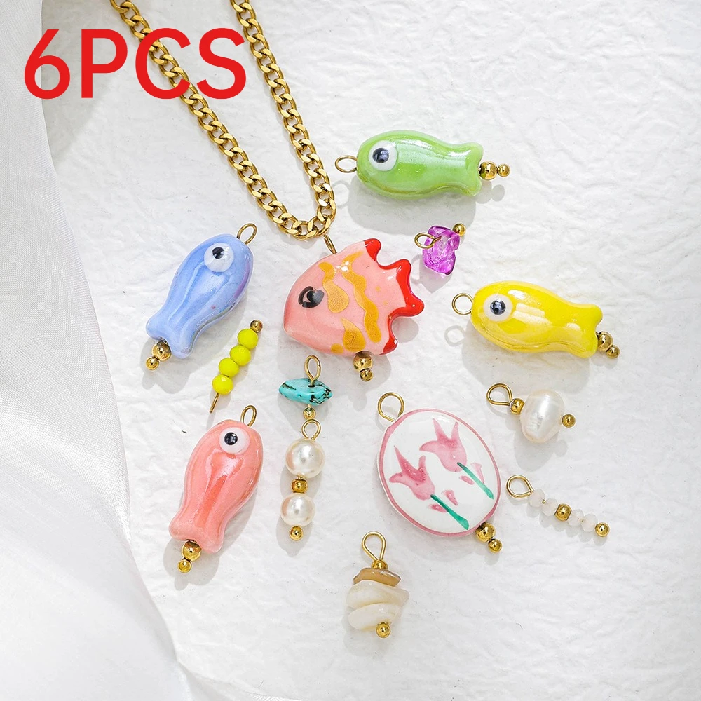 6Pcs Stainless Steel Unique Ocean Element Charms Pendants DIY Necklace Earring Jewelry Making Accessories
6Pcs Stainless Steel Unique Ocean Element Charms Pendants DIY Necklace Earring Jewelry Making Accessories