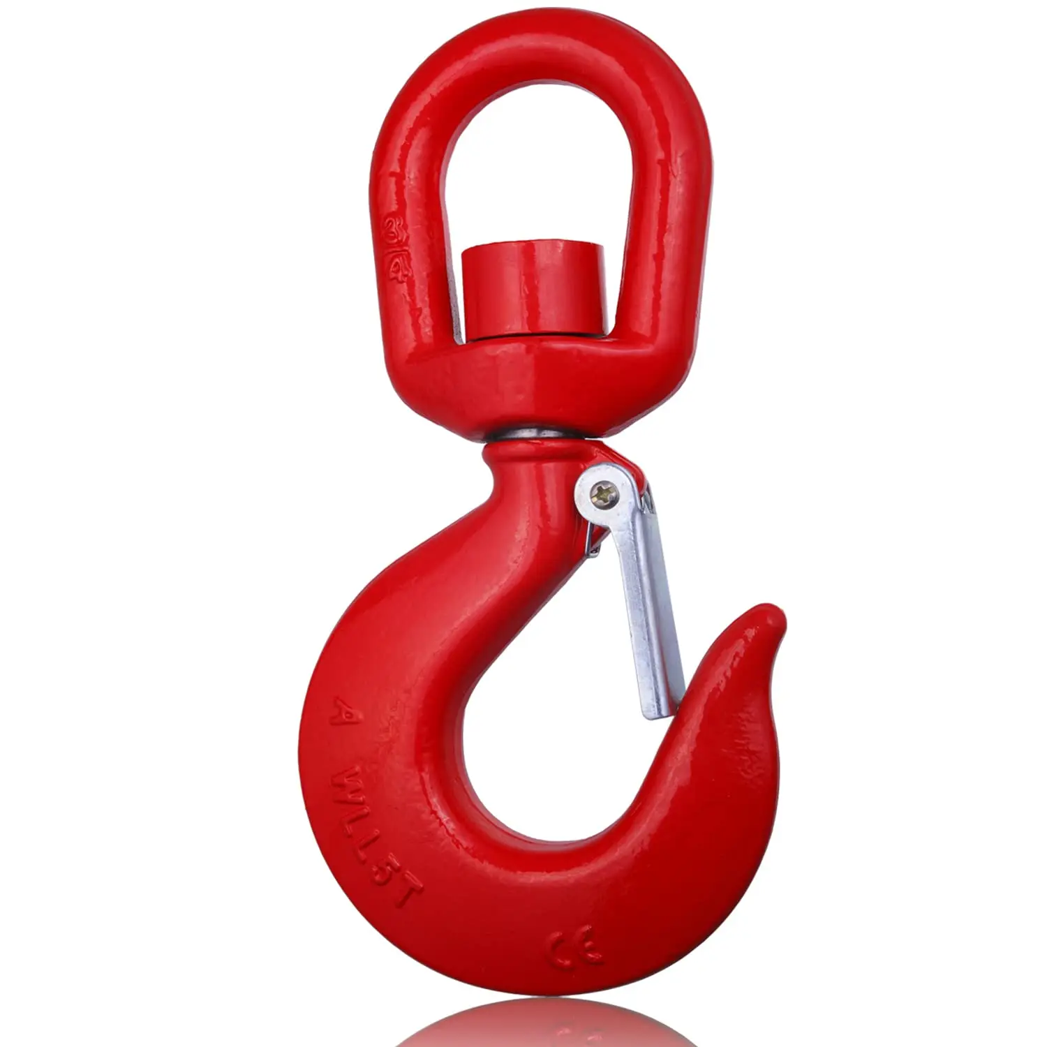 5T Swivel Lifting Hook 1T 2T 3T Heavy Duty Round Rotating Hook with Safety Latch for Lifting Chains Port Transportation
5T Swivel Lifting Hook 1T 2T 3T Heavy Duty Round Rotating Hook with Safety Latch for Lifting Chains Port Transportation