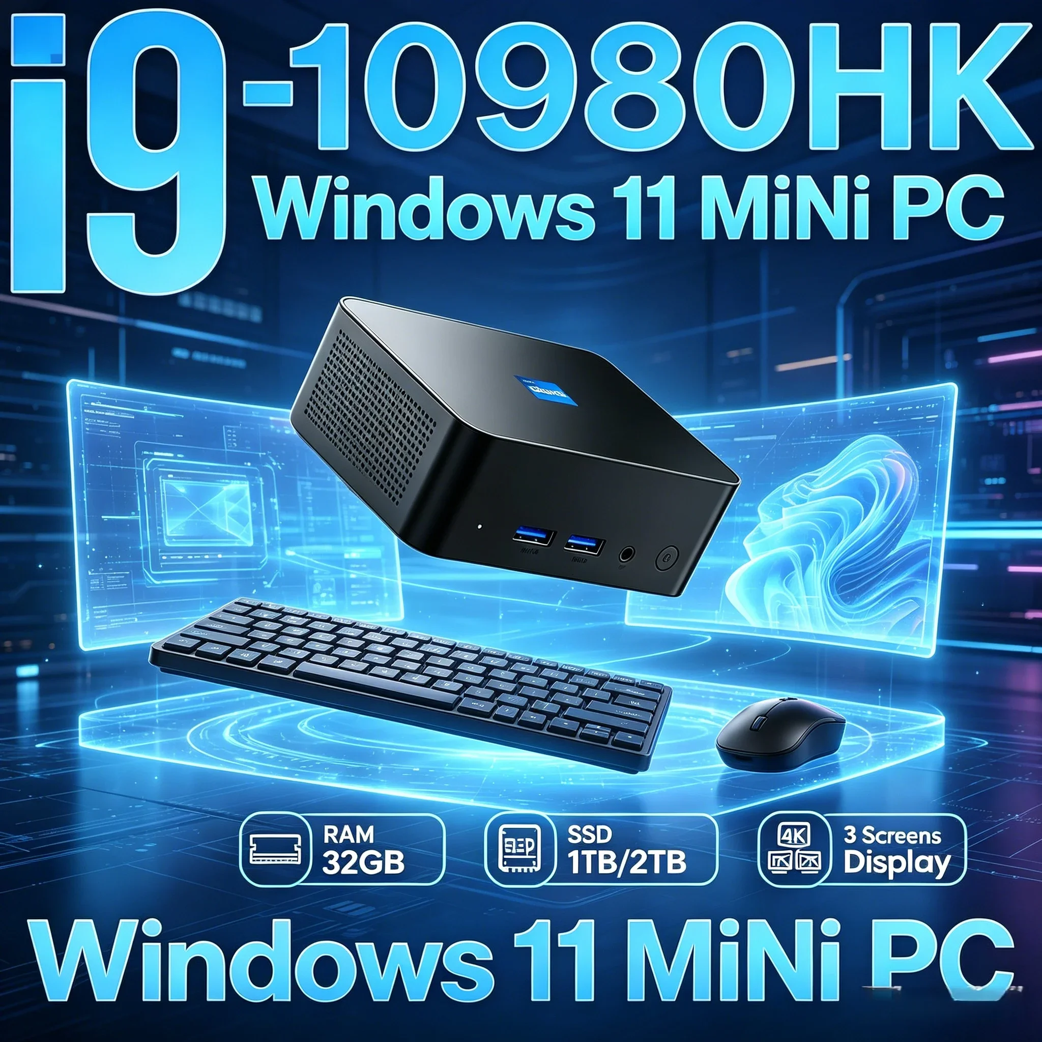 Commercial Office Mini PC Mass File Warehouse Expandable Large Capacity Mini Host
Commercial Office Mini PC Mass File Warehouse Expandable Large Capacity Mini Host