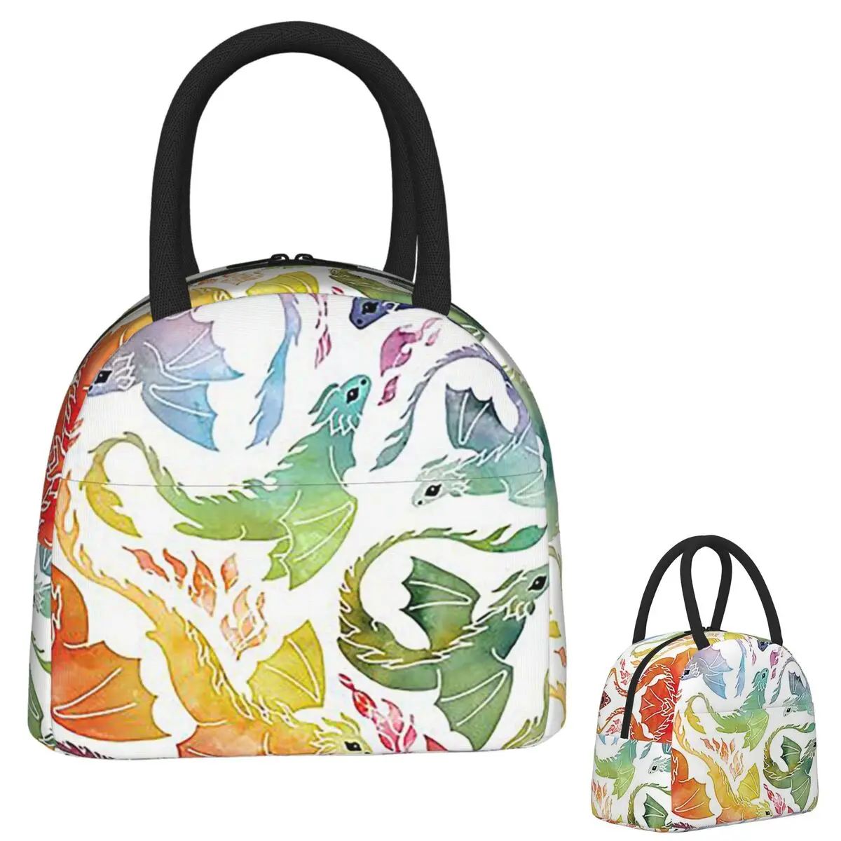 Изолированная сумка для обеда Dragon Fire Rainbow для женщин и детей, портативные коробки для еды, термосумка для ланча
Изолированная сумка для обеда Dragon Fire Rainbow для женщин и детей, портативные коробки для еды, термосумка для ланча