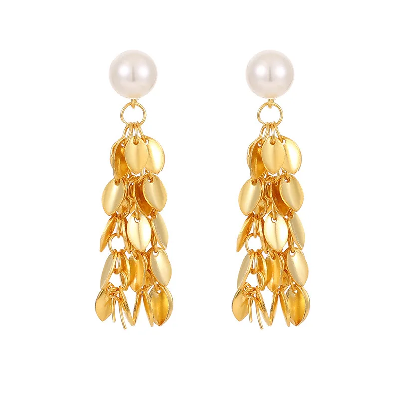 S925 Sterling Silver Sparkling Leaf Tassel Earrings, Women's Premium Golden Wheat Bead Earrings
S925 Sterling Silver Sparkling Leaf Tassel Earrings, Women's Premium Golden Wheat Bead Earrings