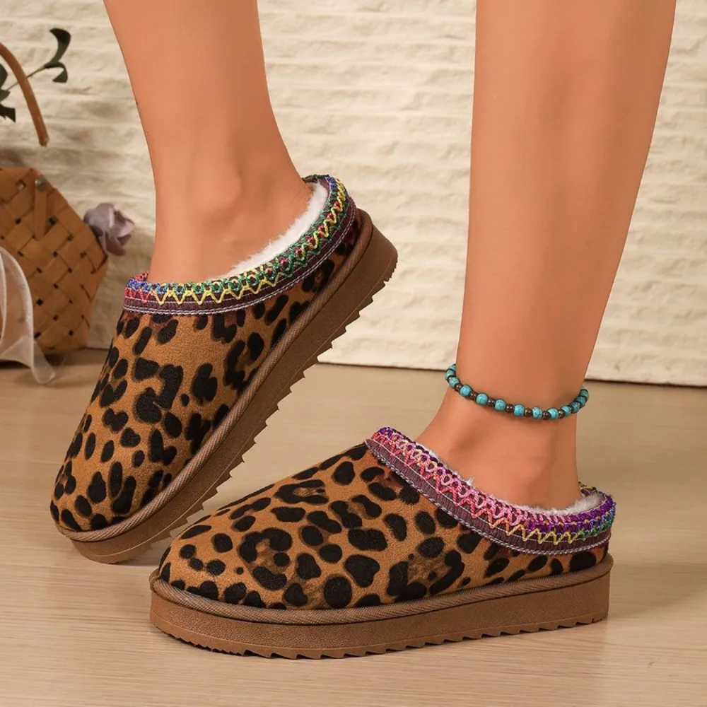 Women Snow Boots for Warm Suede Leather Boots Autumn Winter Slip on Platform Boats Close Toe Hair Half Slipper Cotton Shoes
Women Snow Boots for Warm Suede Leather Boots Autumn Winter Slip on Platform Boats Close Toe Hair Half Slipper Cotton Shoes