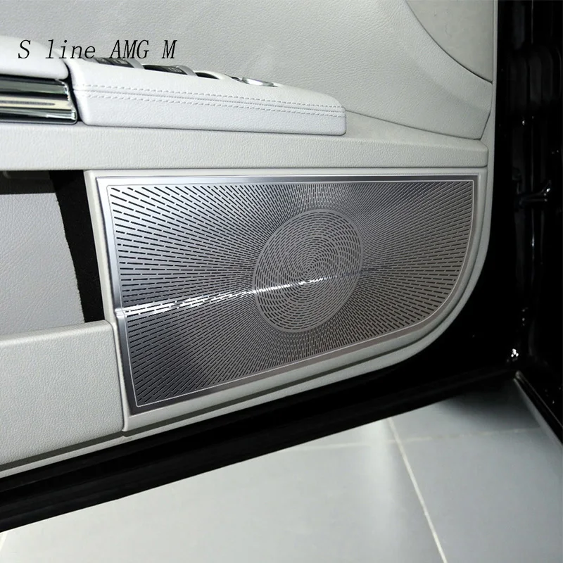 Car Styling For Mercedes Benz S Class W221 2008-2012 Audio Speaker Cover Trim Door Loudspeaker panel Stickers Auto Accessories
Car Styling For Mercedes Benz S Class W221 2008-2012 Audio Speaker Cover Trim Door Loudspeaker panel Stickers Auto Accessories