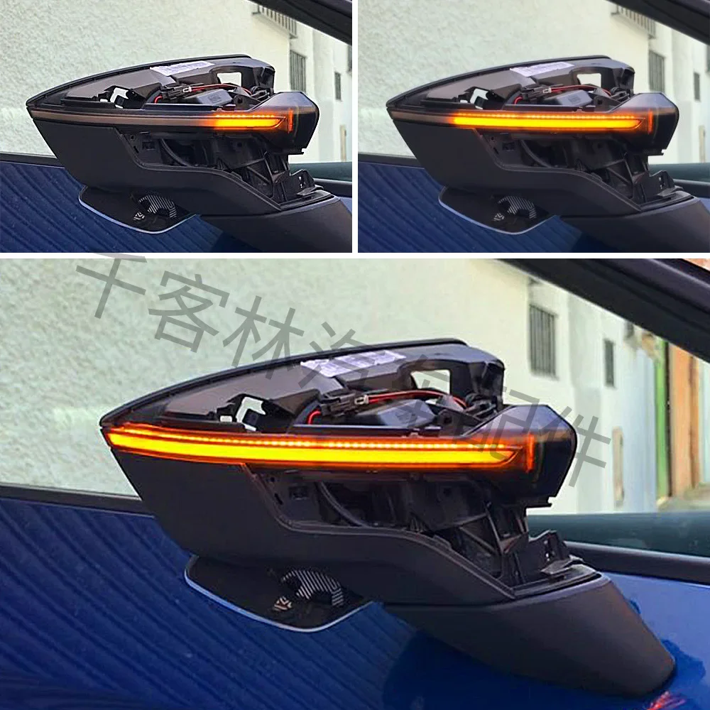 Suitable for SEAT Leon lll 5F Arona Ibiza KJ rearview mirror LED flow turn signal light
Suitable for SEAT Leon lll 5F Arona Ibiza KJ rearview mirror LED flow turn signal light