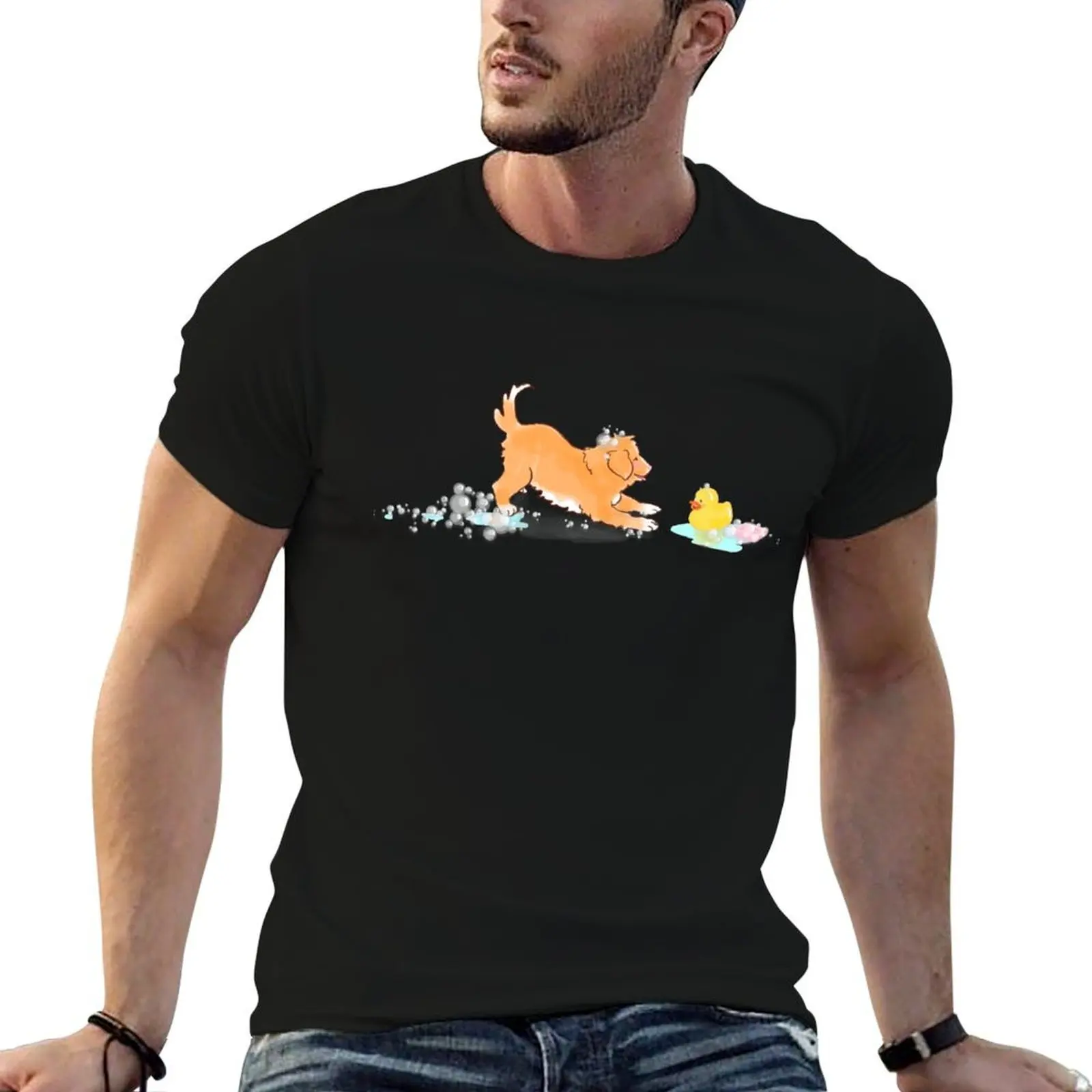 Toller Puppy and Rubber Ducky T-Shirt t shirt men 100% cotton luxury brand t shirts for man pack cotton T-Shirt
Toller Puppy and Rubber Ducky T-Shirt t shirt men 100% cotton luxury brand t shirts for man pack cotton T-Shirt