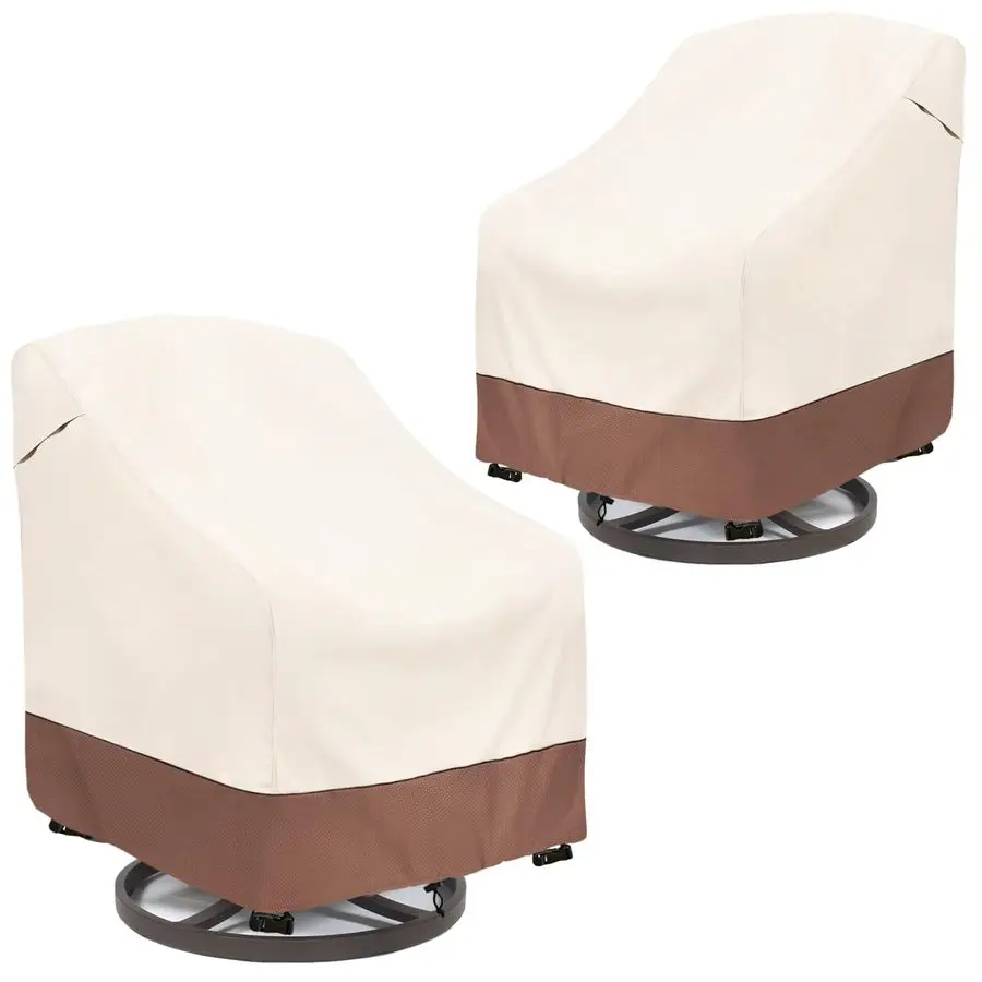 Чехлы для уличных поворотных стульев, 2 шт., водонепроницаемые чехлы для садовой мебели, 30 Ш x 34 Г x 38,5 В дюймов, бежевые, распродажа
Чехлы для уличных поворотных стульев, 2 шт., водонепроницаемые чехлы для садовой мебели, 30 Ш x 34 Г x 38,5 В дюймов, бежевые, распродажа