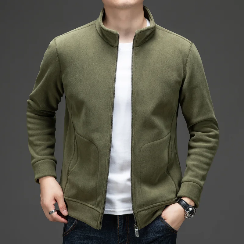 Solid Color Zipper Pocket Turtleneck Long Sleeve Cardigan Jacket Fashion Top
Solid Color Zipper Pocket Turtleneck Long Sleeve Cardigan Jacket Fashion Top