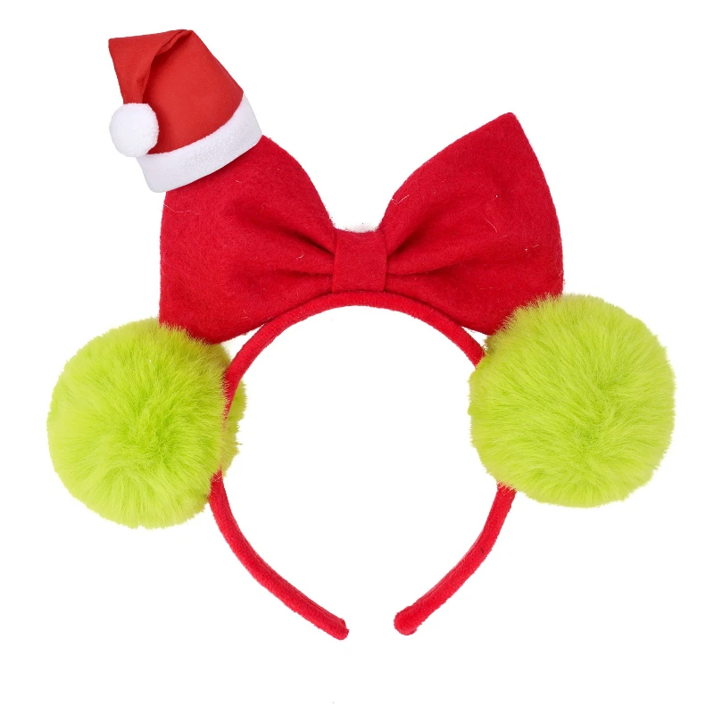 Retro Holiday Pom Pom Hair Band Fluffy Plush Christmas Headband Lightweight Party Accessory for Themed Photoshoot Dress Up
Retro Holiday Pom Pom Hair Band Fluffy Plush Christmas Headband Lightweight Party Accessory for Themed Photoshoot Dress Up