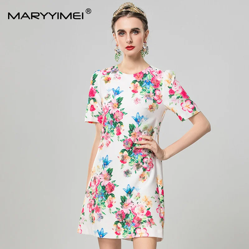 MARYYIMEI модный дизайн женское платье тонкие с короткими рукавами и круглым вырезом с бисером элегантные шикарные платья трапециевидной формы с принтом
MARYYIMEI модный дизайн женское платье тонкие с короткими рукавами и круглым вырезом с бисером элегантные шикарные платья трапециевидной формы с принтом