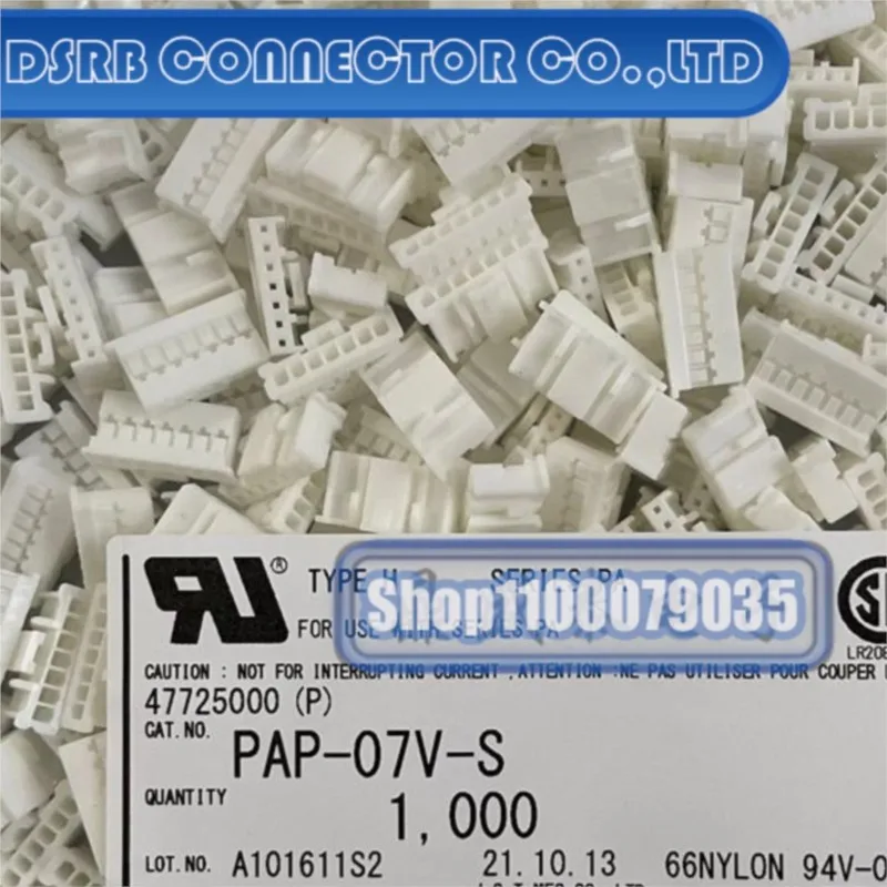 100 шт./лот PAP-07V-S пластиковый корпус 7P 2,0 мм ширина ножек 100% новый и оригинальный
100 шт./лот PAP-07V-S пластиковый корпус 7P 2,0 мм ширина ножек 100% новый и оригинальный