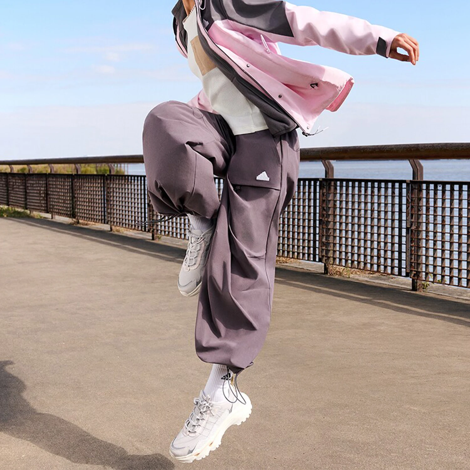 Adidas genuine CESP WV PANTS women's loose wide-leg sports pants JE8583
Adidas genuine CESP WV PANTS women's loose wide-leg sports pants JE8583