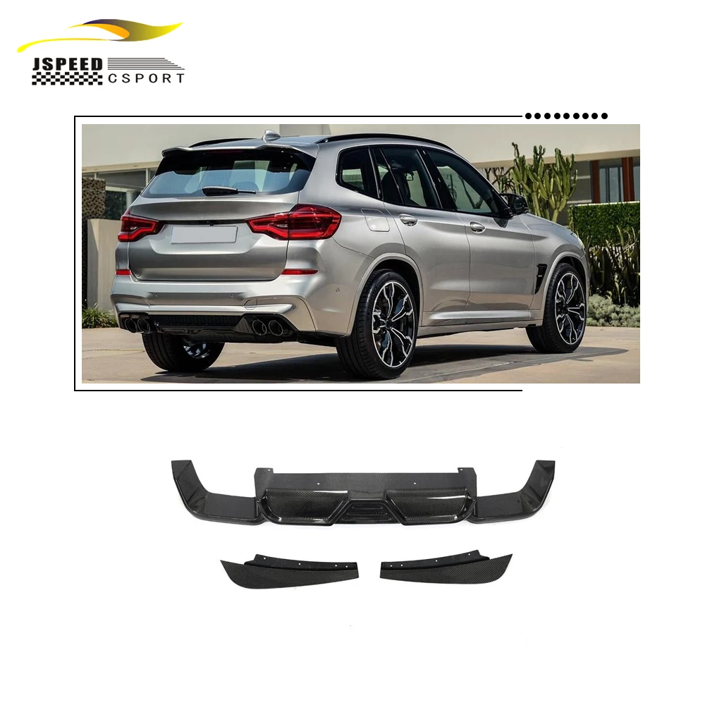 Real Carbon Fiber Rear Bumper Diffuser For BMW X Series X3 M F97 2019-2021
Real Carbon Fiber Rear Bumper Diffuser For BMW X Series X3 M F97 2019-2021