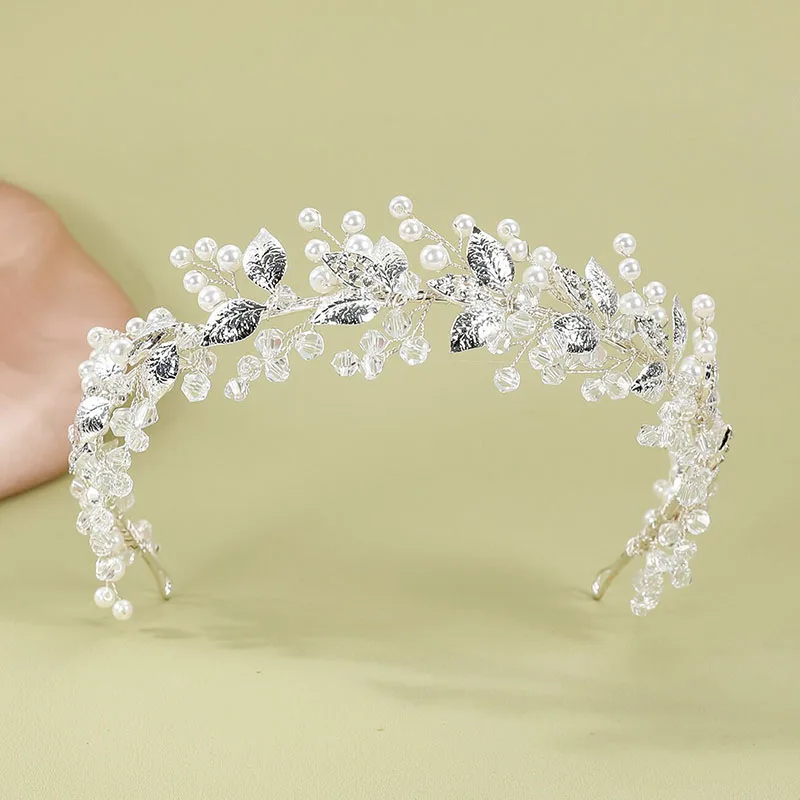 SLBRIDAL Luxury Handmade Rhinestones Crystals Pearls Bridal Tiara Headband Wedding Crown Women Girls Hair Accessories Jewelry
SLBRIDAL Luxury Handmade Rhinestones Crystals Pearls Bridal Tiara Headband Wedding Crown Women Girls Hair Accessories Jewelry