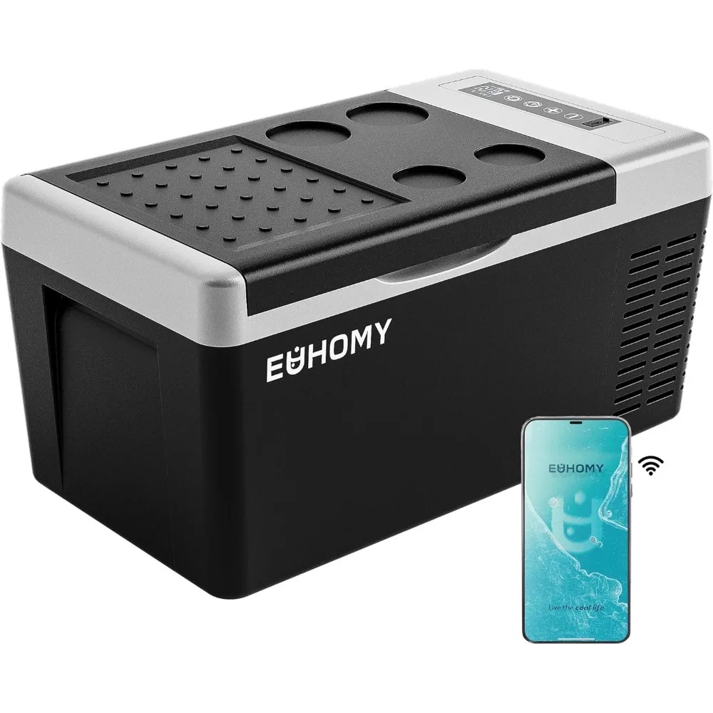 12 Volt Refrigerator, 19QT(18L) Compressor Electric Cooler APP Control, Car Fridge -4℉~68℉, Portable Refrigerator 12/24V DC 110
12 Volt Refrigerator, 19QT(18L) Compressor Electric Cooler APP Control, Car Fridge -4℉~68℉, Portable Refrigerator 12/24V DC 110